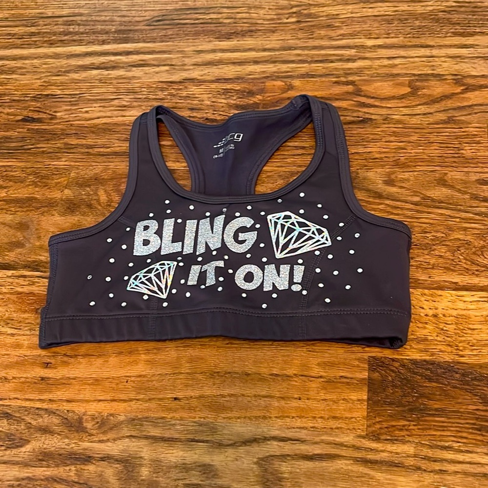 Bcg diamond themed sports bra